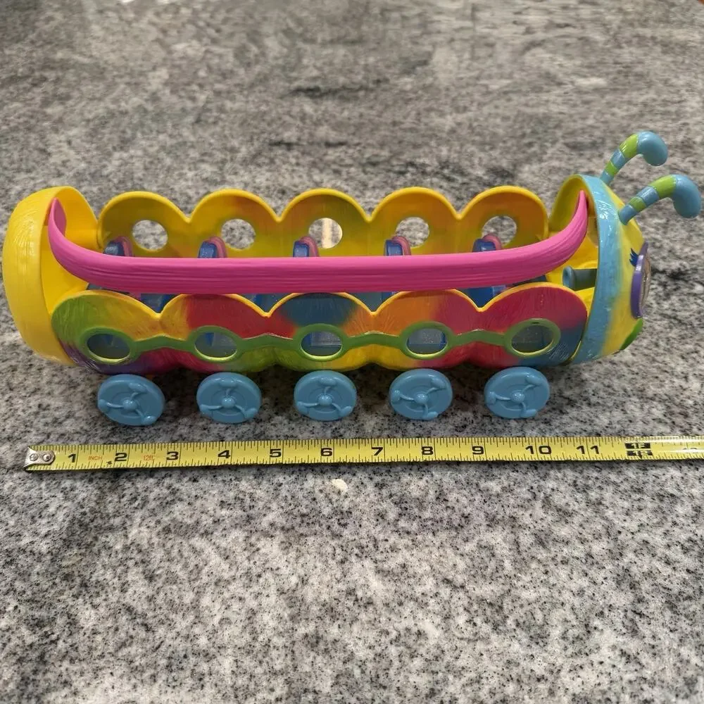 DreamWorks Trolls Poppy World Tour Ride Caterpillar/Caterbus Bus Playset Vehicle